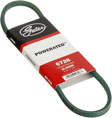 Courroie Gates 6726 PowaRated haute resistance pour transmission stable