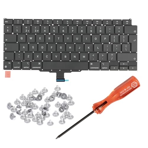 Clavier UK A2337 pour MacBook Air M1 fin 2020 HAWSON avec vis et tournevis inclus
