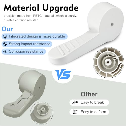 Image of RV /Camping Toilet Flush Valve Foot Pedal. for Dometic 300 310 311 320 321 Series RVs, Compatible with Lippert Flow Max and Dometic RV Toilet Flush Pedal Replacement