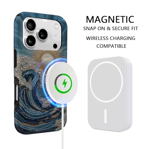 Coque iPhone 17 Pro Max antidérapante contre les chutes Pearl Waves - 3