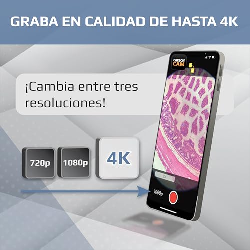 Miniatura 8 de Carson Microbrite Pro - Microscopio De Bolsillo Con Luz Led 60x-120x Con Sistema De Lente Asférica Y Clip Digital Para Smartphone Mm-350