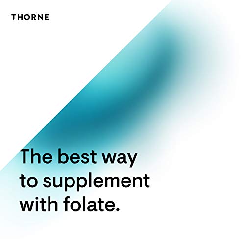 Thorne 5-Mthf 15Mg - Methylfolate (Active B9 Folate) Supplement - Supports Cardiovascular Health, Fetal Development, Nerve Health, Methylation, And Homocysteine Levels - 30 Capsules #TOP4