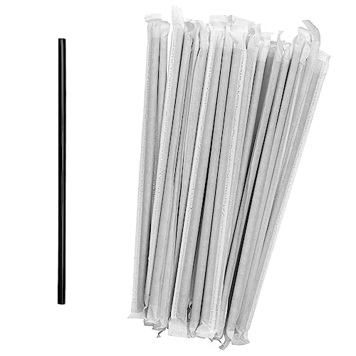 Pitillos jumbo negros de 7.75 pulgadas, 6000 unidades miniatura 1
