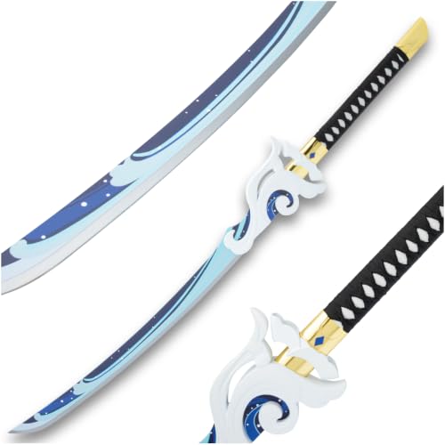 Genshin Impact Chongyun EULA Sword Replica | 22 1/2 Inch Blade | 43 1/4 Inch Overall | Anime Gaming Sword | Cosplay and Display Accessory | Collector Replica
