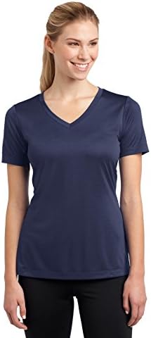 Sport Tek Ladies PosiCharge Competitor V-Neck Tee XL True Navy