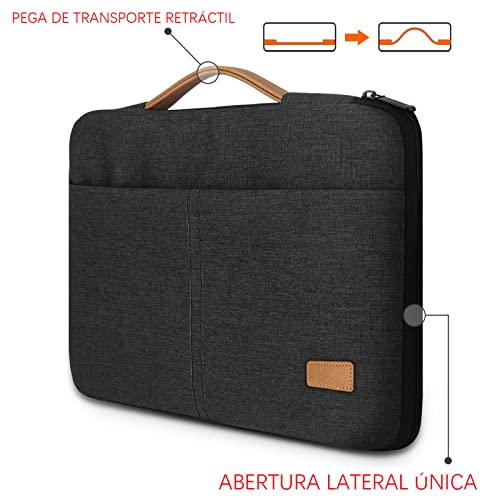 Capa para laptop Notebook Bolsa portátil multifuncional à prova d'água de 15,6 polegadas para lazer