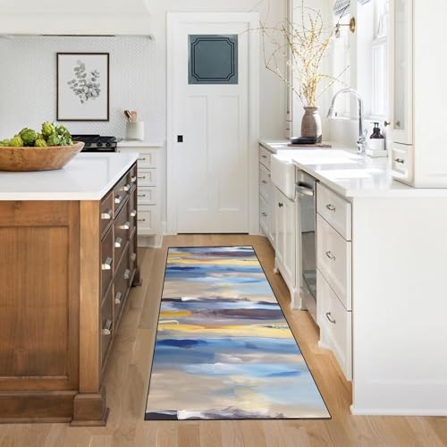 Tapis cuisine antidérapant et absorbant lavable 80x330 - 2