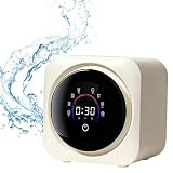 Noise-Free Night Washer Dryer, Portable Lingerie Washing Machine, Quick Wash & Dry in 1h, 7 Programs, 65℃ Hot Air Drying, Hot Cold Cyclone Wash, Removes Blood, Sweat, Urine Stains(Wallmount)