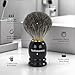 Travel Shaving Brushes Kit For Men, 4 In 1 Shaving Brush Set With Badger Hair Shaving Brush, Shaving Brush Case, Shaving Cream and Foldable Shaving Bowl For Trip