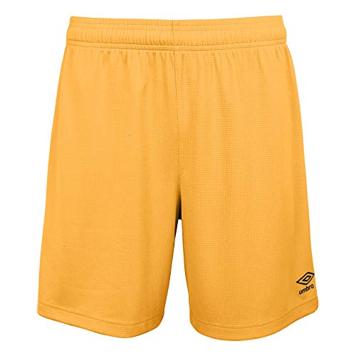 Umbro unisex adult Field Shorts, Yellow, Small US