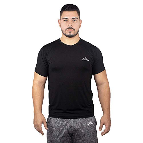 Camiseta Masculina Solis Tech Esporte Preta Tamanho:GG