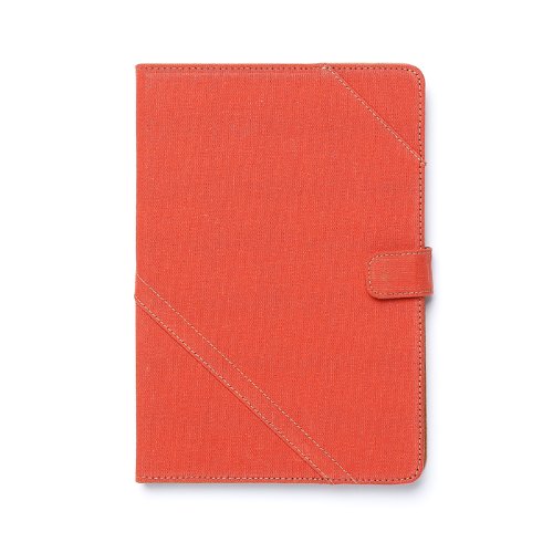Zenus Cambridge Étui portefeuille pour tablette iPad Mini écran Retina Orange