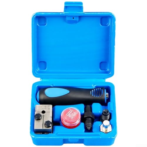 Gdfnmogo Kit de herramientas de 6 piezas para montaje de freno automotriz, construcción de aleación, mango desmontable, compatible con cobre/hierro/aluminio, bengala de 4,75 mm, funda de plástico