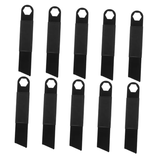 BESPORTBLE 10 Pack Emergency Survival Scrapers Flint Steel Rod Fire Starter Tool for Camping Hiking Outdoor Adventures