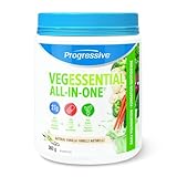Progressive VegEssential, All-In-One Vegan Protein, Greens, Vitamins & Minerals Powder - Vanilla Flavour, 840 g