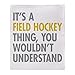 CafePress – Son d'une Chose de hockey sur gazon – Polaire doux Jeté de lit, couverture de stade de 127 x 152,4 cm