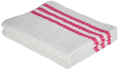 Amazon Brand - Presto! Microfiber Cleaning Cloth (Pocha) for Mopping | Multi-Purpose Cleaning Tool for Offices, Schools, Kitchens | Reusable - (2pcs Set) - Pink (B0D1KD7H32) Amazon Price History, Amazon Price Tracker