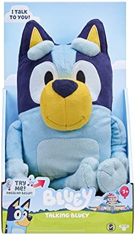 Bluey - 13" Interactive Talking Plush, Sings and Says 9 Different Phrases