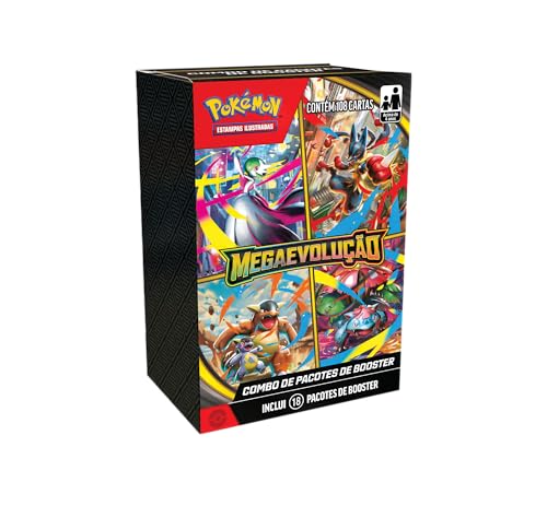 Pokémon TCG, Combo de Booster Expansão Megaevolução ME01-108 Cartas