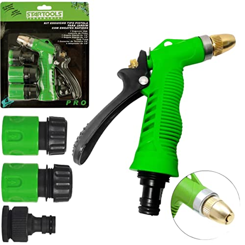 Esguicho Para Mangueira Pistola Com 2 Engates Esguicho Pistola Plástico 2 Engates Premium Vaceli