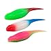 3 Pack Floating Soft Bait Fishing Lures Artificial Catfish Tackle Salt Water Durable Lures for Freshwater