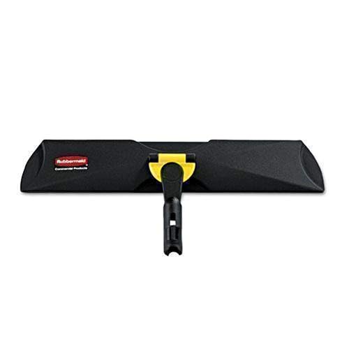 HYGEN estructura de un solo lado de conexión rápida, 18" de ancho x 3 38" de profundidad, plástico, negro., Negro, 1