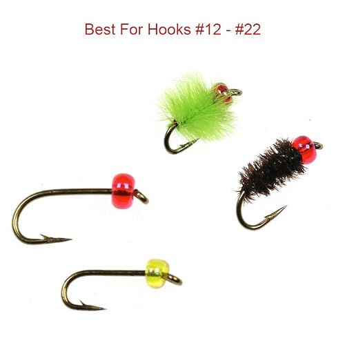 Greatfishing 1000Pc Mixed Colors Fly Hook Head Beads Fly Hook Head Beads Fly Hook Binding Material Color Reflective Head Beads Fly Tying Materials #TOP4
