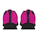 AmzPrint Unisex-Child Comfort Lightweight Flat Magenta Jogging Sneakers Low Top Lace-Up Casual Fashion Boys Size 11 Sneakers
