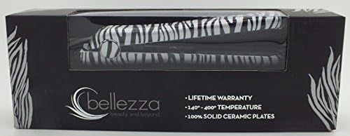 Bellezza Mini Flat Iron Zebra Print