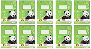 Herlitz Schulheft x.book A5, Lineatur 6, blanko, 16 Blatt, 10 Stück