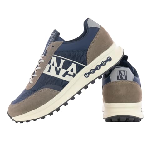 Baskets Napapijri NP0A4HVI Slate Marine idéales pour vos sorties en ville