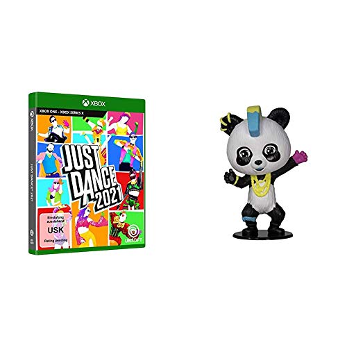 Just Dance 2021 - [Xbox One, Xbox-Serie X] + Ubisoft Heroes - Panda Figur | Serie 2