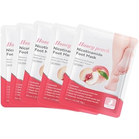 Hlonns Peach Foot Peel Mask Cover