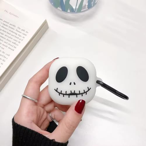 Image of Valente Silicone Case Cover for Samsung Galaxy Buds FE (2023), Buds 2 Pro (2022), Buds 2 (2021), Buds Pro (2021), and Buds Live (2020) (Halloween)