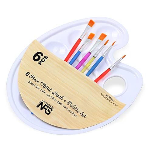 Keymall Kids Artist Costume Accessories Set Painter Dress-Up with Beret Hat Tie Dye Apron for Halloween Career Day Costume