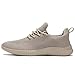Pozvnn Men's Slip on Walking Shoes Ultra Light Breathable Non Slip Running Shoes Casual Fashion Sneakers Mesh Workout Sports Khaki