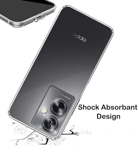 Image of Soft Silicone TPU Back Cover Compatible with Oppo A79 5G