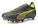 Puma Mens Ultra 5 Match Firm, Artificial Ground Soccer Cleats, Matte Aged Silver-Yellow Alert-Puma Aged Silver, 9.5, Medium