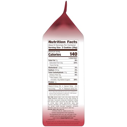 Image of Pepperidge Farm Milano White Chocolate Strawberry Flavored Cookies, 7 Oz