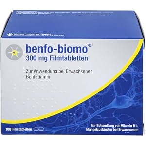 biomo pharma GmbH – Benfo-biomo 300 mg Filmtabletten bei Vitamin B1-Mangelzustän