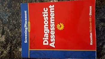Paperback Diagnostic Assessment K-8 (California Treasures Screening/Placement) Book
