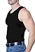 AC UNDERCOVER Men's Concealed Carry Tank Top - Compression Clothing with Holster - Stylish and Secure Undershirt Gun Holster - Tactical and Everyday Use - Size Large, 1 Pack, Black
