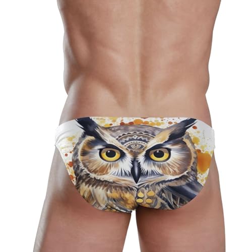 Ox Farmhouse Men's Swimwear Sexy Bikini Solid Siwmming Briefs 208528743