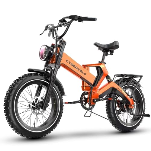 1000W(Peak 2000W)Folding Electric Bike for Adults,35MPH 100Mile,4...