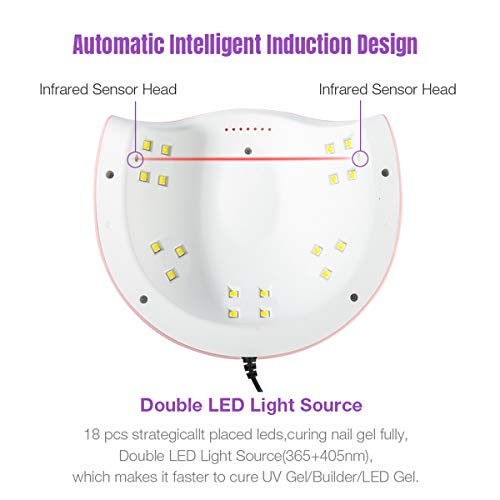 54W asciugatrice per unghie lampada UV per unghie