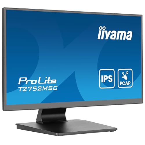 iiyama ProLite T2752MSC B1AG écran plat de PC 68 6 cm 27 1920 x 1080 pixels Full HD LED Écran tactile Neuf - vue 8