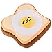 GUND Sanrio Gudetama The Lazy Egg Stuffed Animal, Gudetama Egg Toast Plush Toy for Ages 1 and Up, 5”