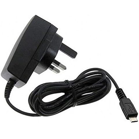 Tabsy® Micro USB UK Mains Charger For Samsung Galaxy ACE 3/ S/S2/S3/S3 Mini/S4/S4 Mini/ S4 Active/Note/Note2/Note3/Mega6.3/Note 8.0/Nexus4/5/6/7/10/2/ S5/S6/S7/Edge Cover
