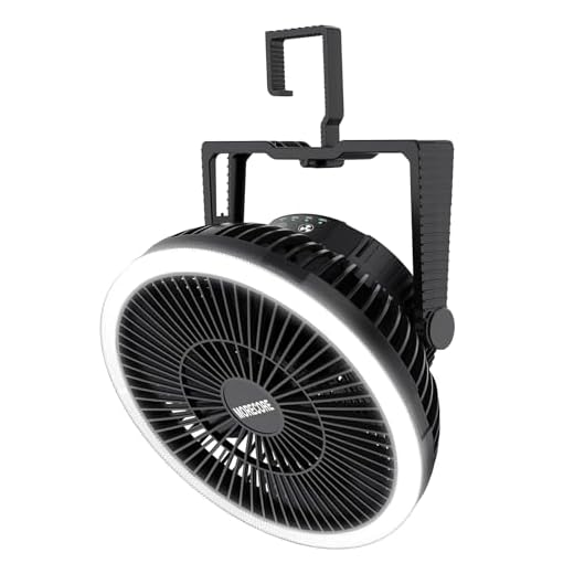MORECORE Camping Fan with Lantern