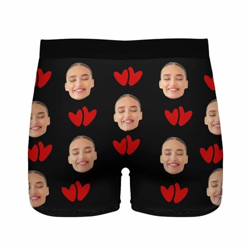 Personalized Funny Men's Underwear for Valentine's Day Wedding Anniversary Custom Boxer Briefs for Men3